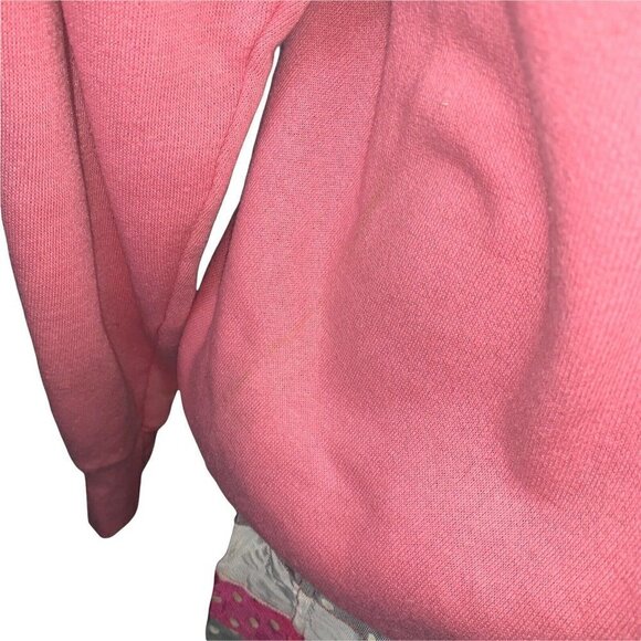 Vintage 1980's Pannill Knitting Co Women's M Medium Sweater Ruffles Peplum Pink - Picture 6 of 9